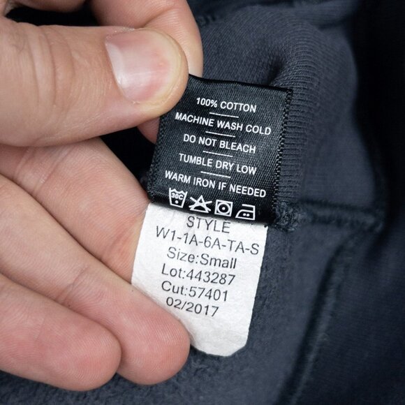 American Giant Sweatshirt Womens Small Full Zip Heavyweight Jacket Gray Made USA - Picture 8 of 14